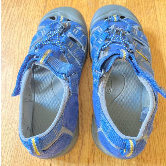 Big Kids' Newport H2 Blue Sandals Summer Favorite 4us - Picture 4 of 9